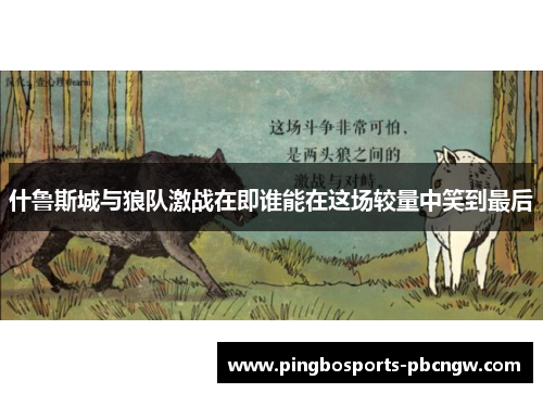 什鲁斯城与狼队激战在即谁能在这场较量中笑到最后
